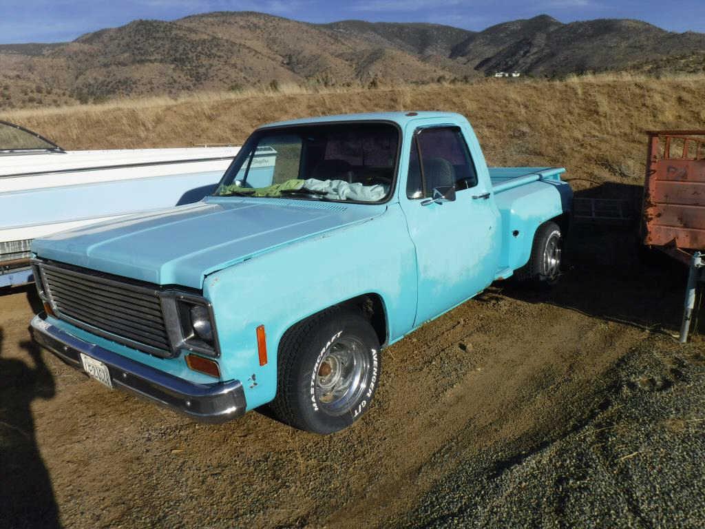 1973 Chevy Step Side Pickup- No Title