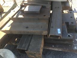 Assortment of short steel beams