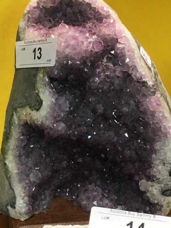 Amethyst Crystal Geode-10" Tall & 12 Lbs
