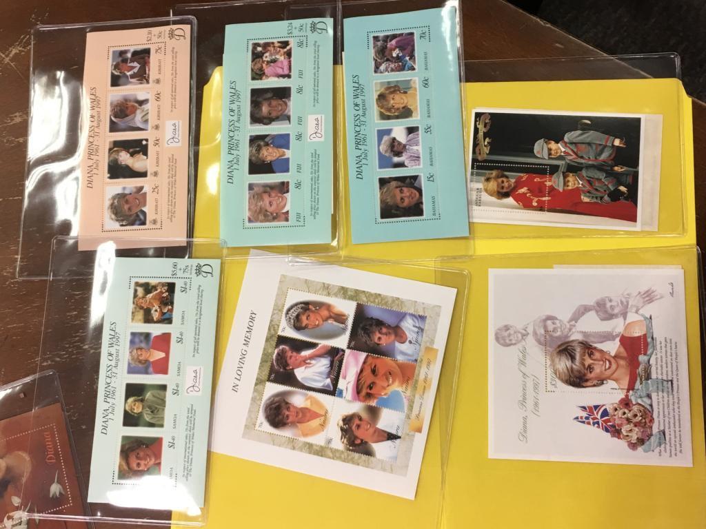 Princess Diana Collectible Stamps