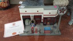 Replica of 1940's Texaco Gas Station w/ COA