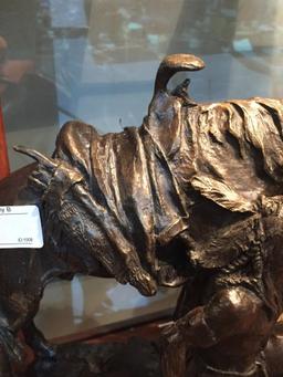 Buck McCain 1991 "Protector of The Plains" Bronze