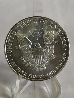 1996  .999 Silver Eagle $1 Dollar Coin