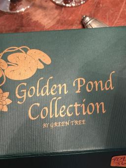 Golden Pond Frog Collection by Green Tree w/ Box