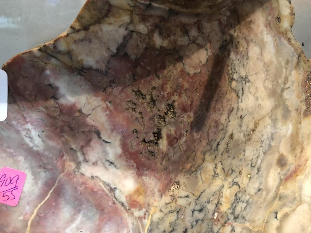 Natural Agate Rock Slab  9 1/2" Wide