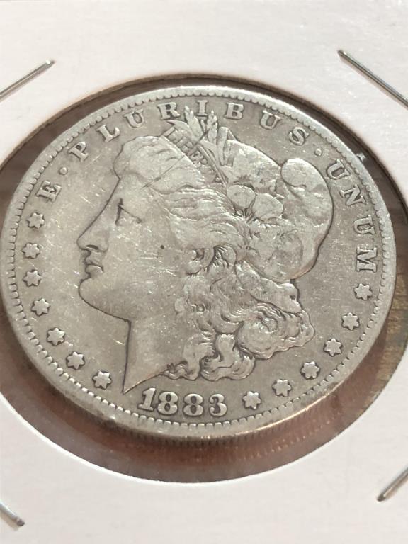 1883 S Morgan Silver $1 Dollar Coin