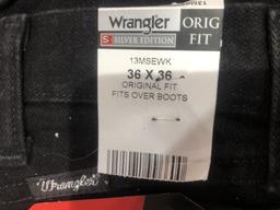 Wrangler 36" waist jeans