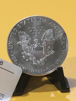 2017  .999 1 OZ Silver Eagle $1 Dollar Coin