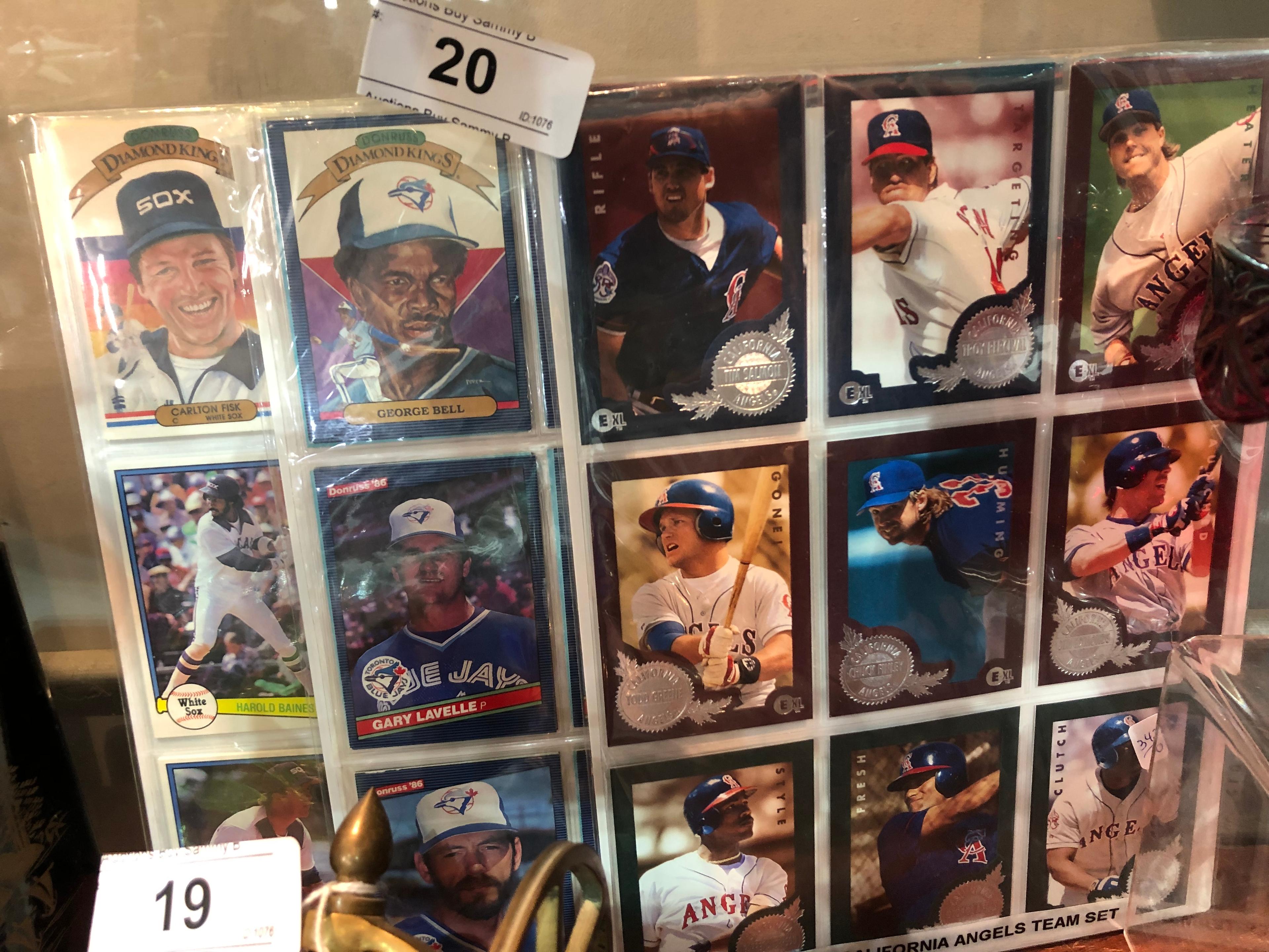 3 Sets of Collectable Baseball Cards