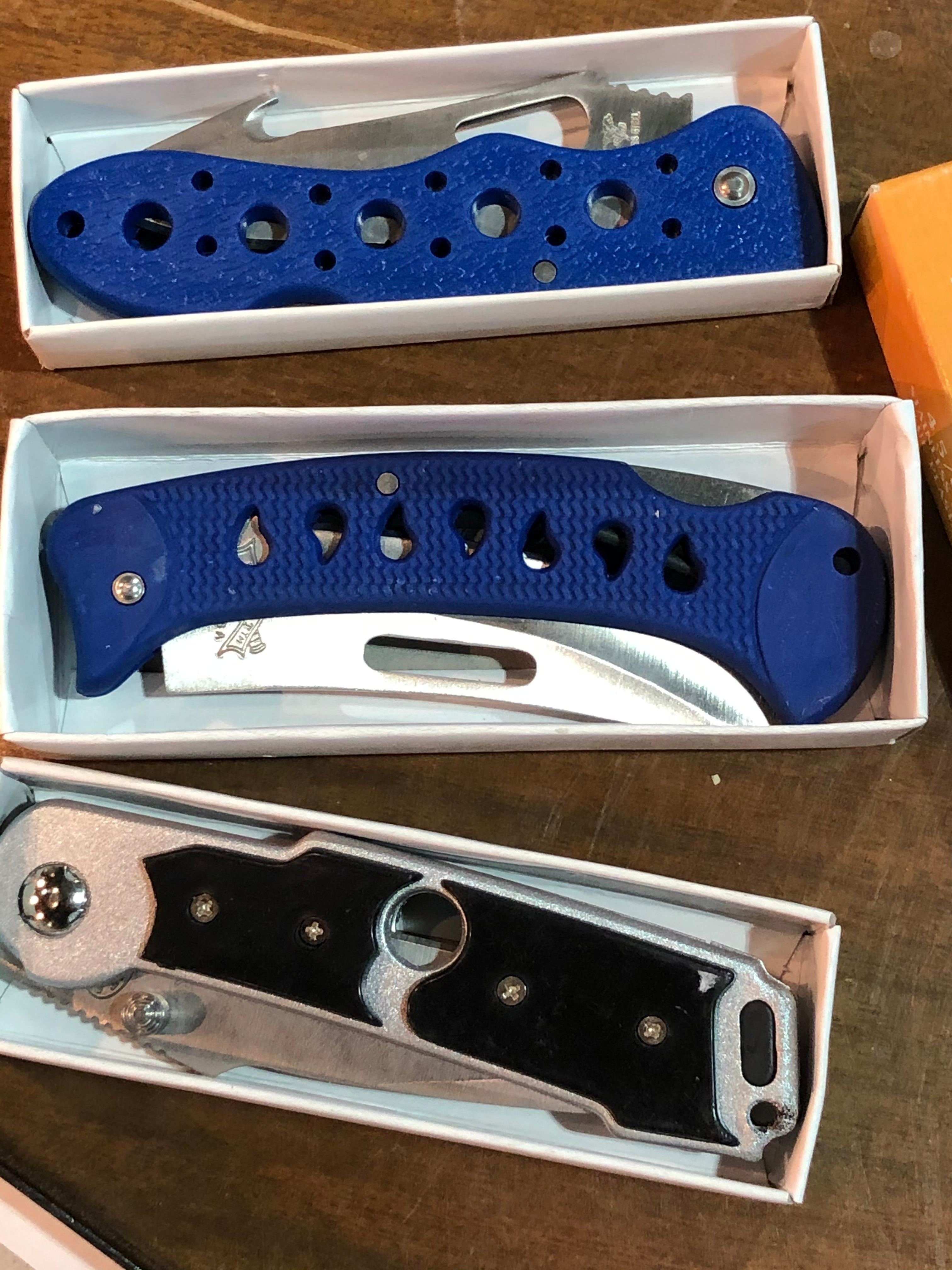 3 different Pocket Knives -  All for one $