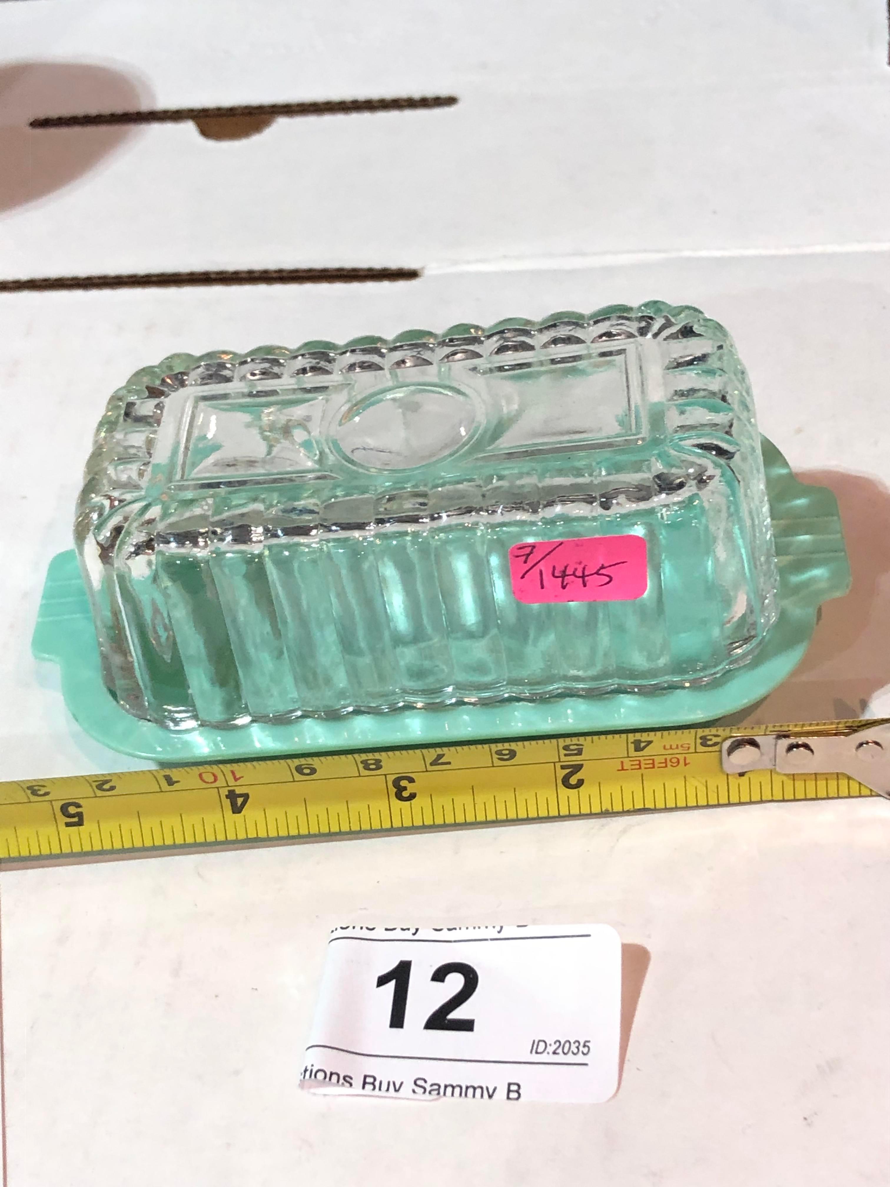 Small Vintage Butter Dish