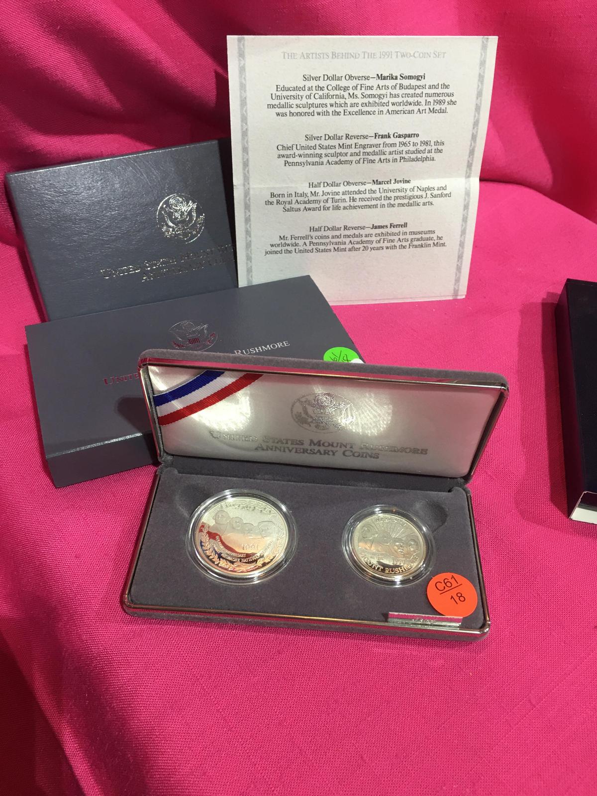 U.S. Mount Rushmore Proof Set