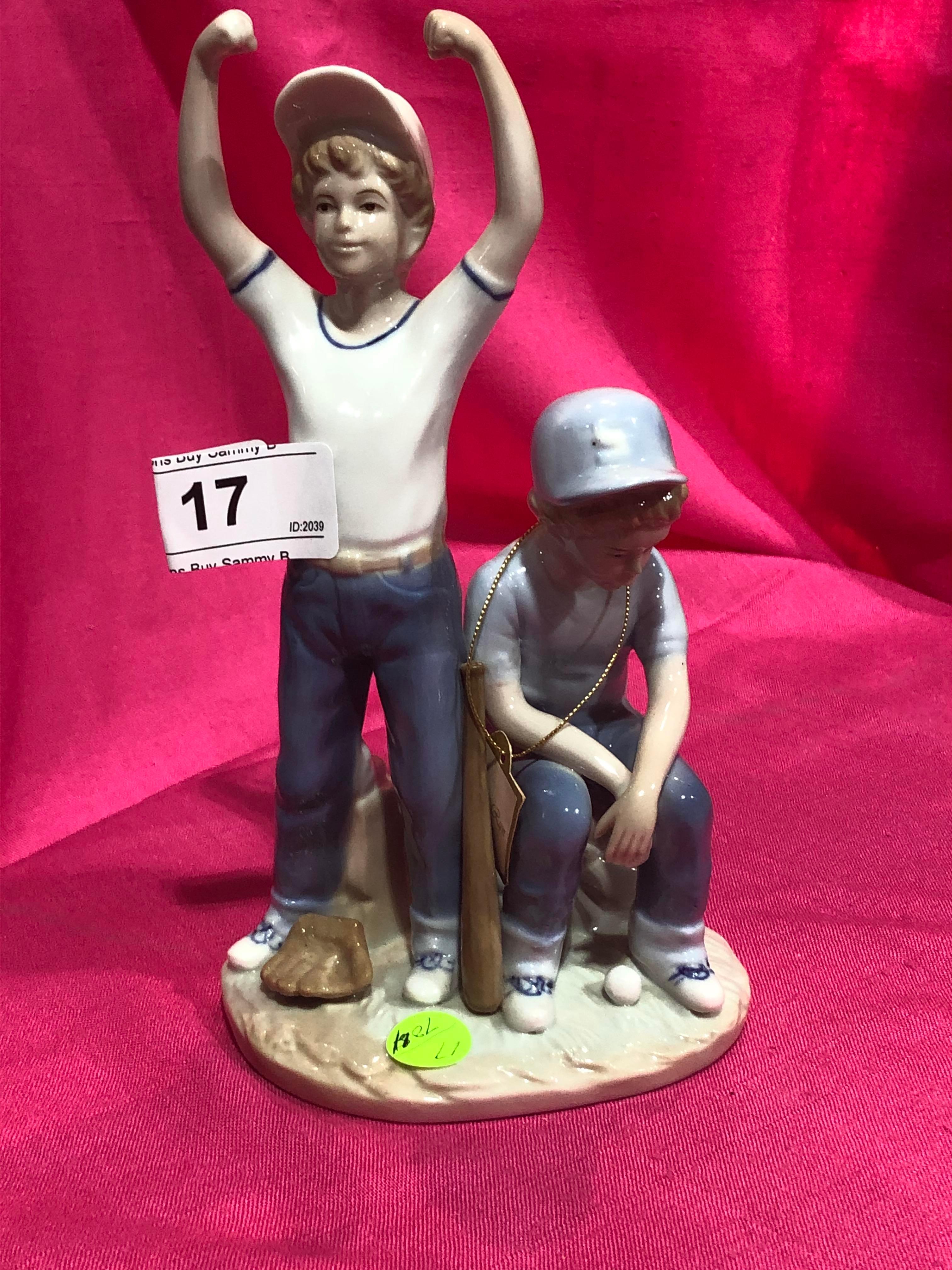 Paul Sebastion Figurine - "Home Run"