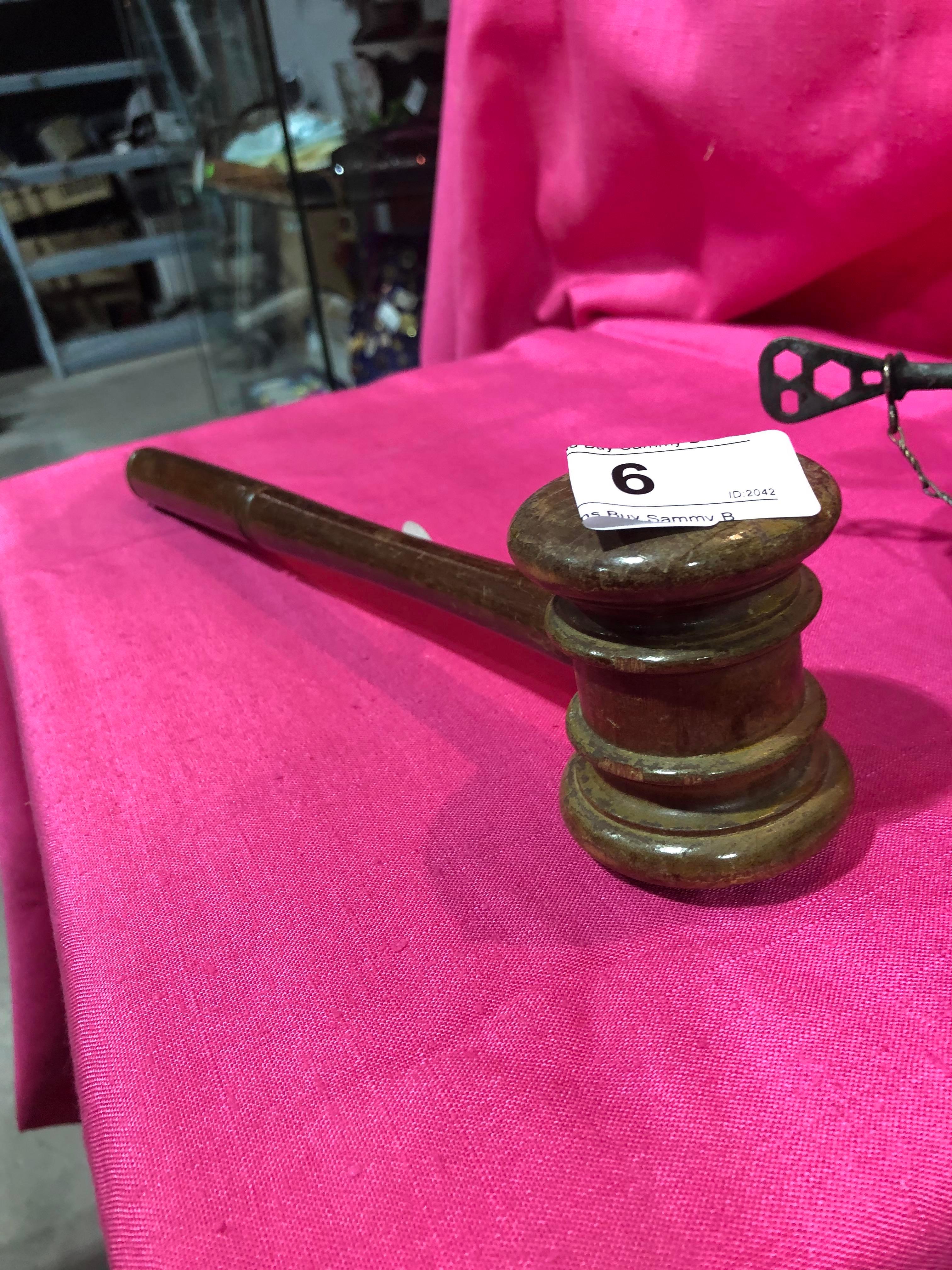 Wood Vintage Gavel