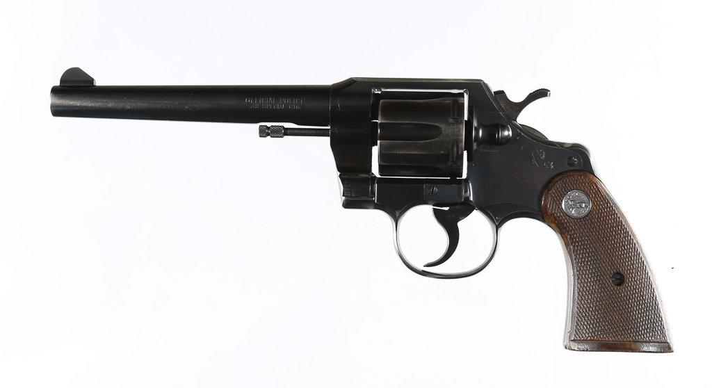 Colt Official Police Revolver .38 spl.