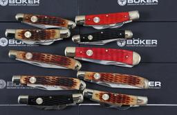 Lot of 10 Boker Knives