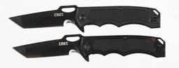 2 CRKT knives