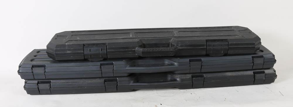 3 long gun cases