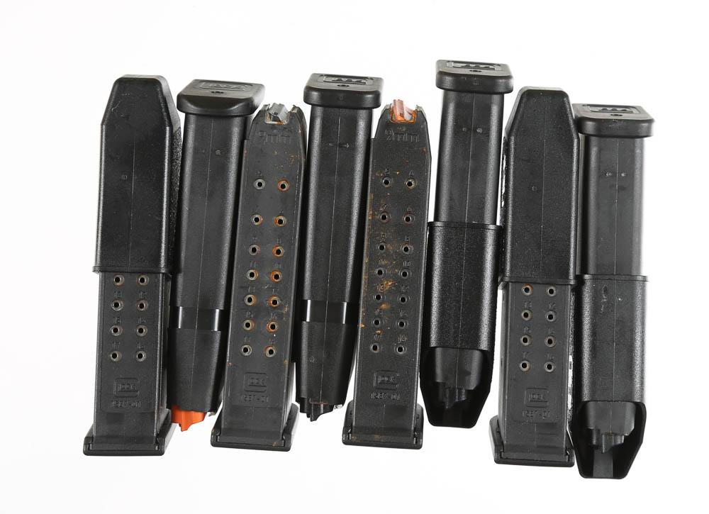 8 Glock magazines