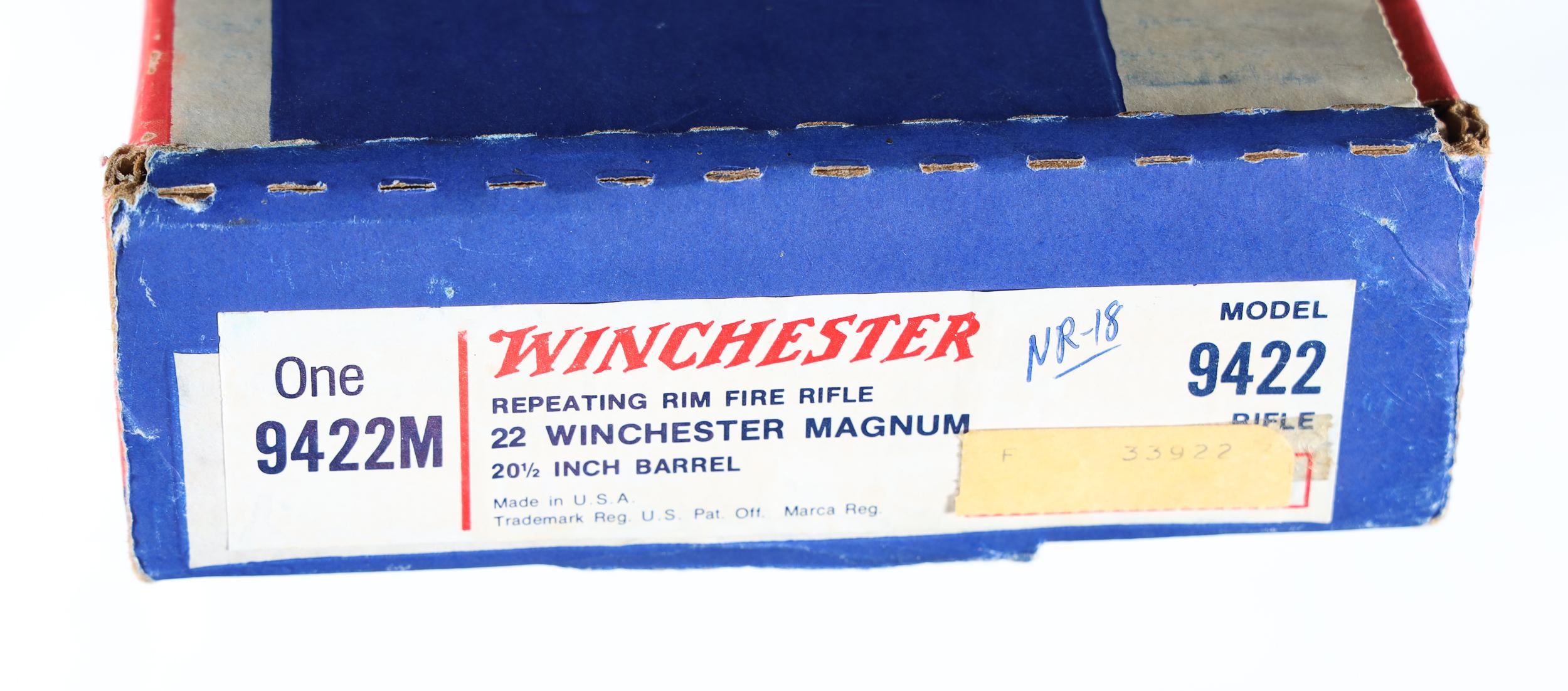 Winchester 9422M Lever Rifle .22 win mag