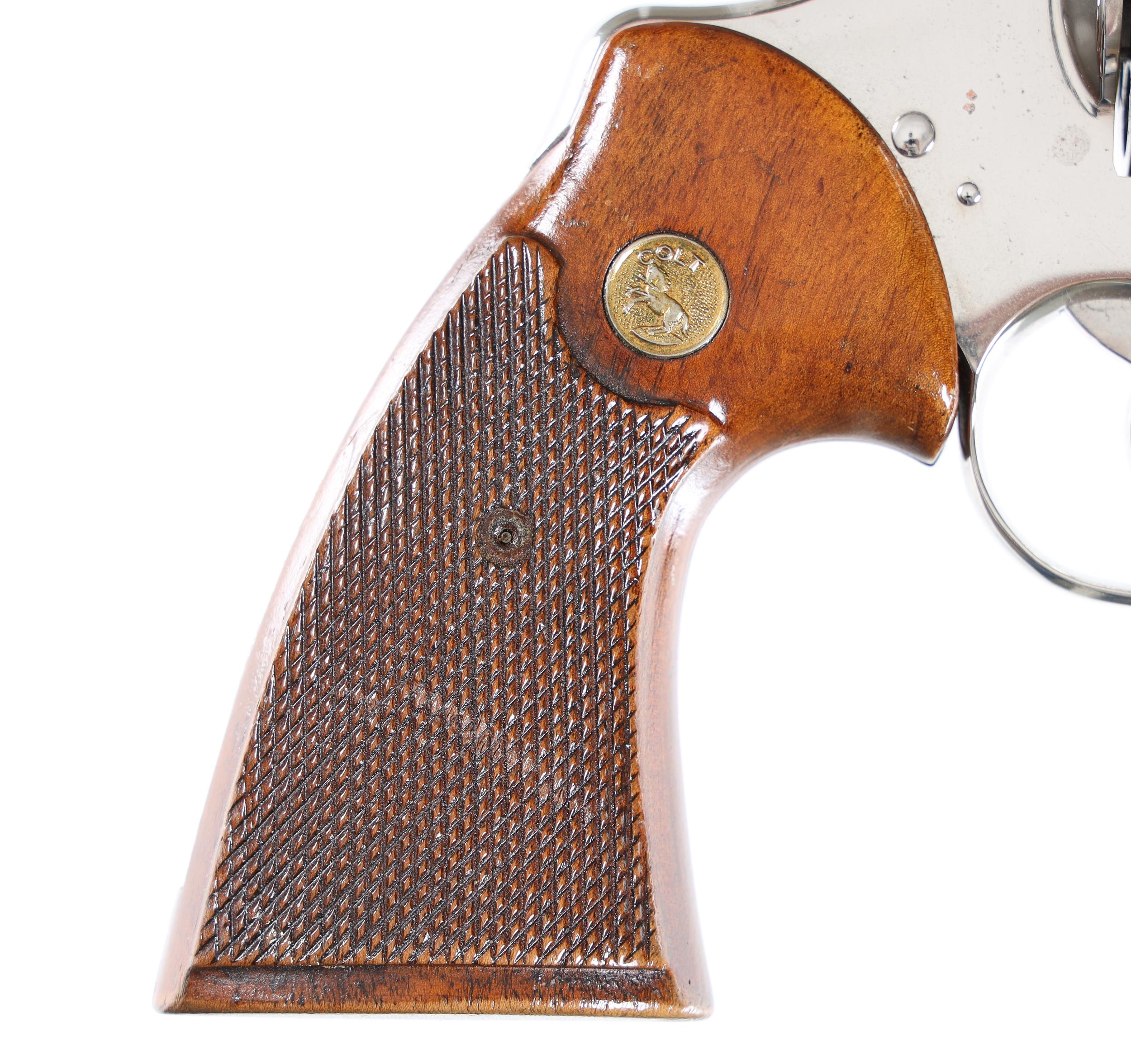 Colt Nickel Python Revolver .357 mag