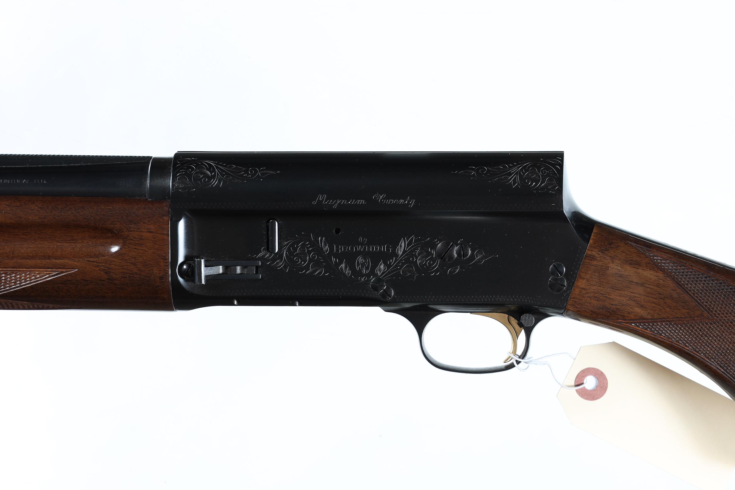 Browning Magnum Twenty Semi Shotgun 20ga