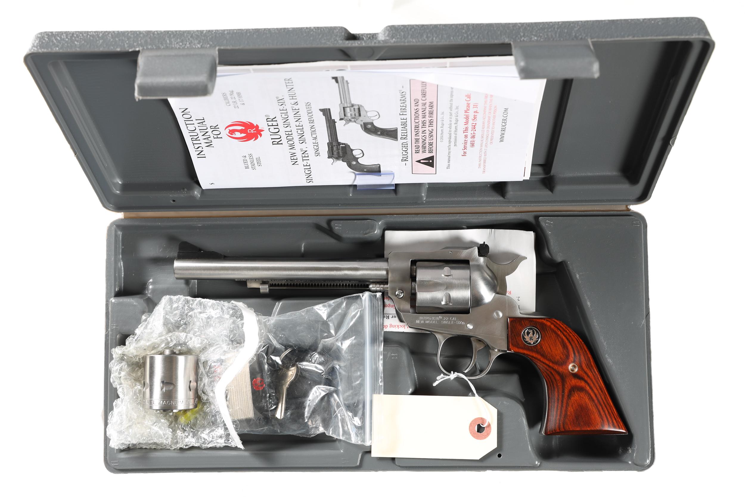 Ruger Super Single Six Revolver .22lr/Mag