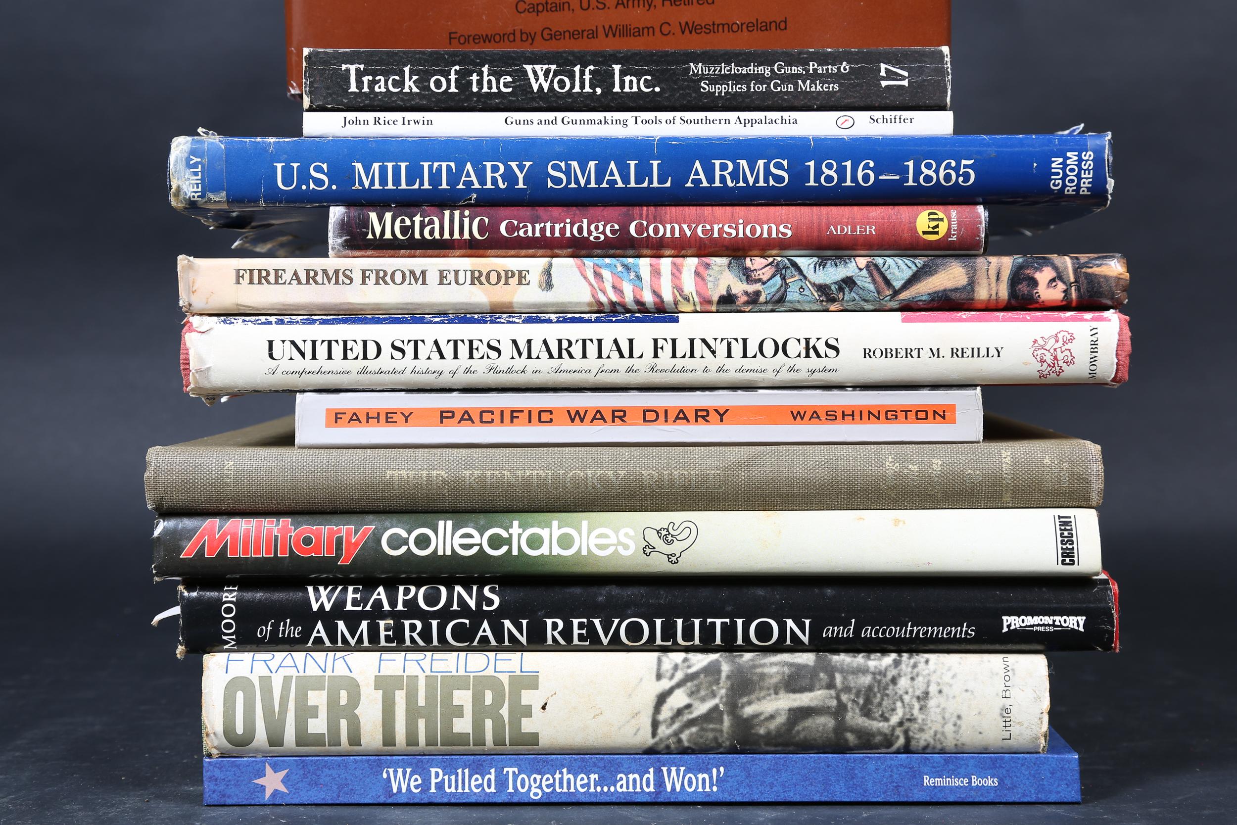 13 War and Firearms books