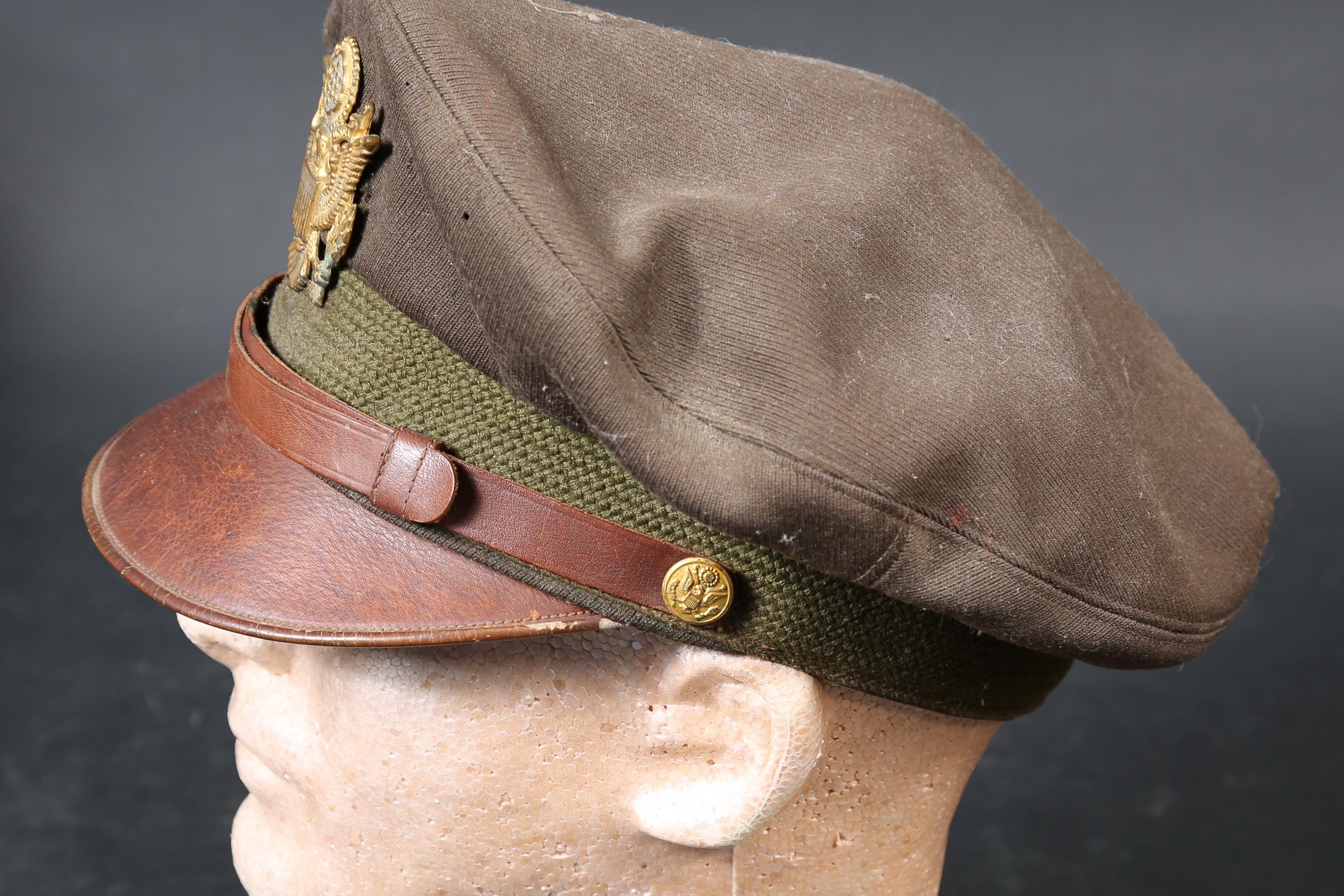 Military Officer crusher cap