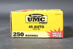 Remington .45 ACP ammo Mega Pack