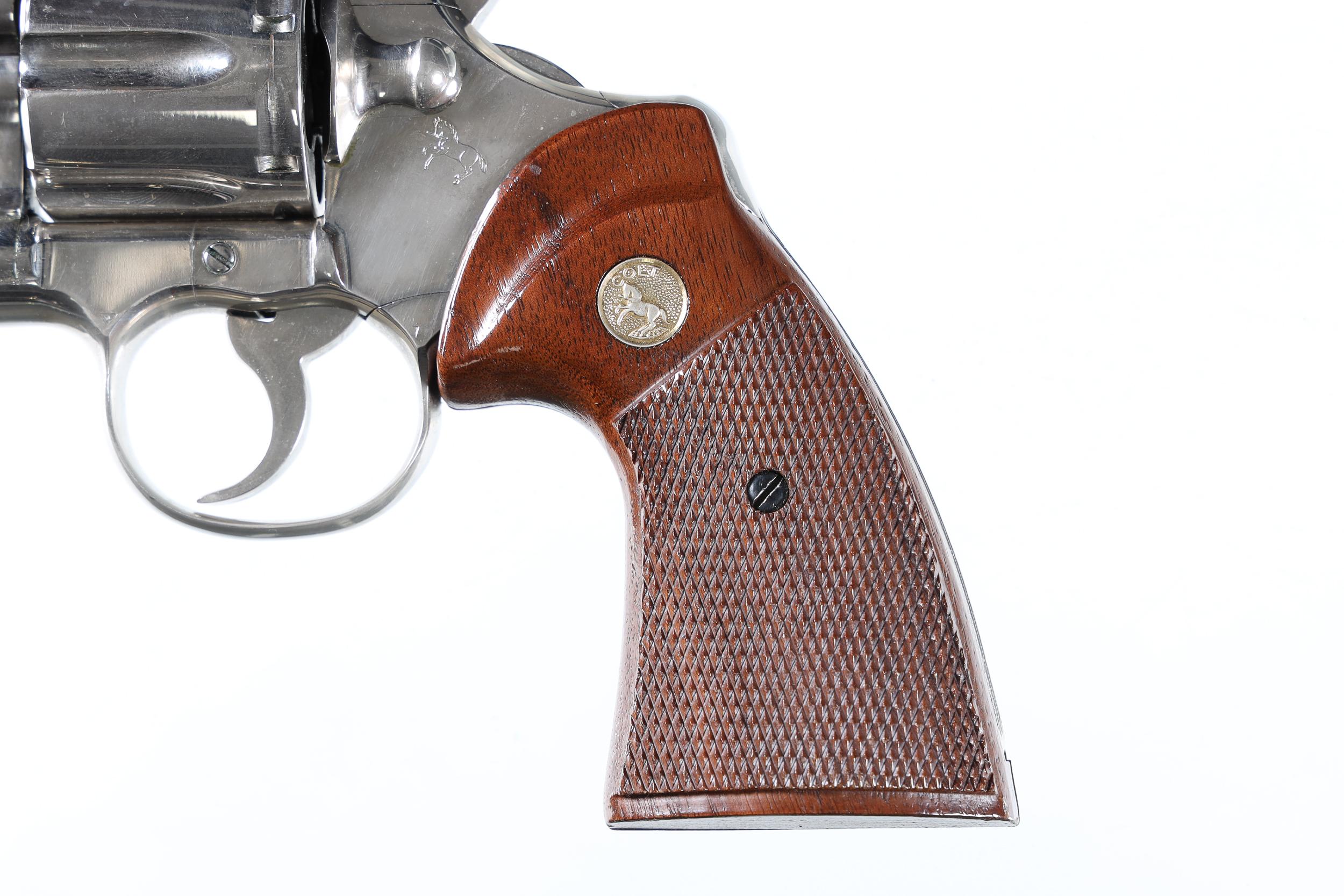 Colt Nickel Python Revolver .357 mag
