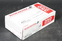 Case of Winchester .40 S&W Ammo