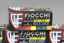 10 bxs Fiocchi 12ga 4 BK 12ga ammo