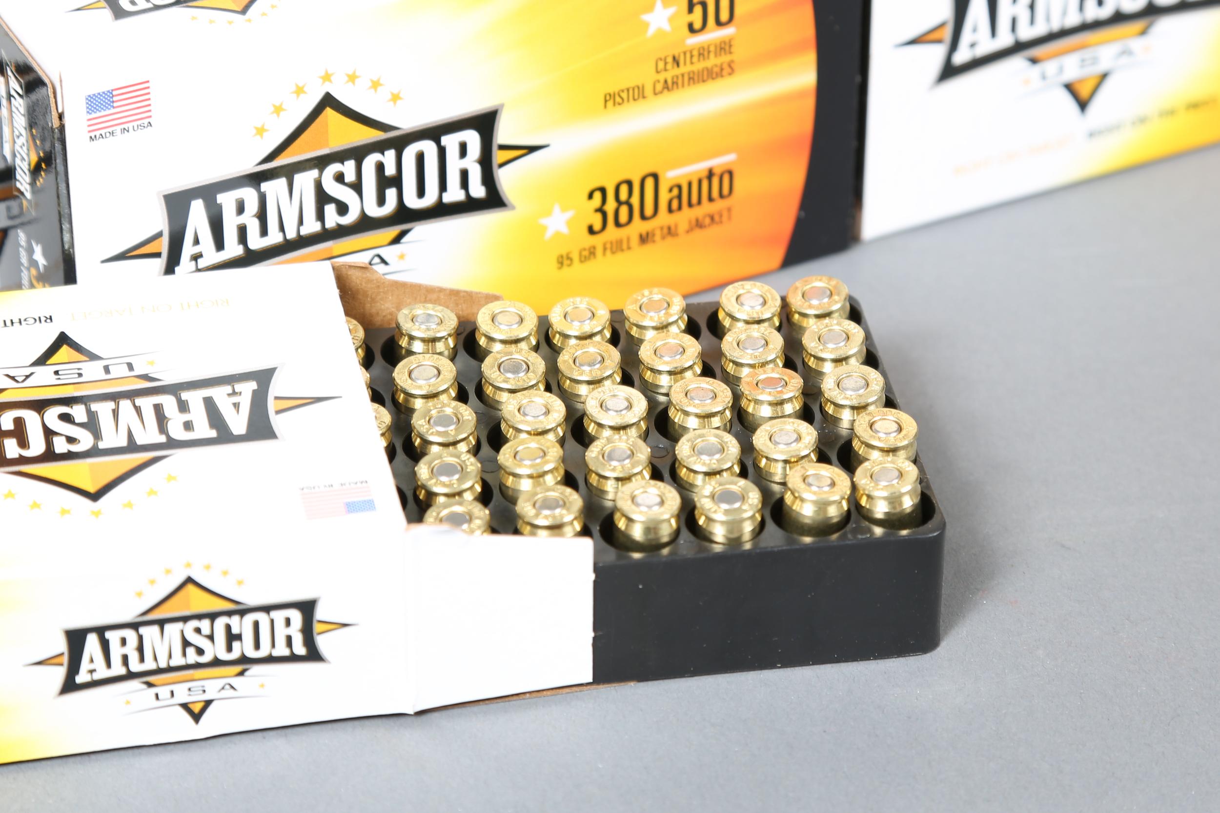 10 bxs Small Arms .380 ACP ammo
