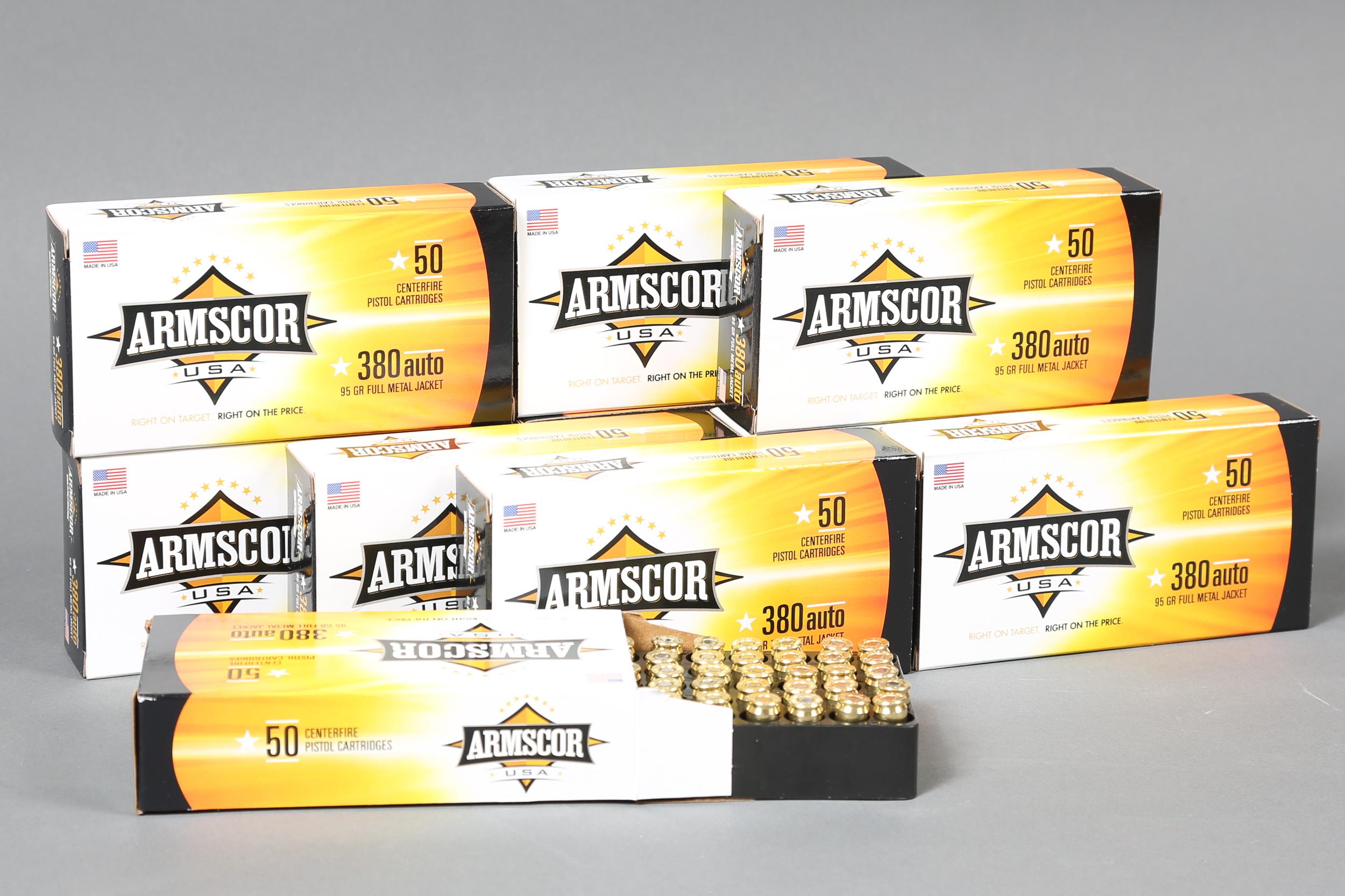 10 bxs Small Arms .380 ACP ammo