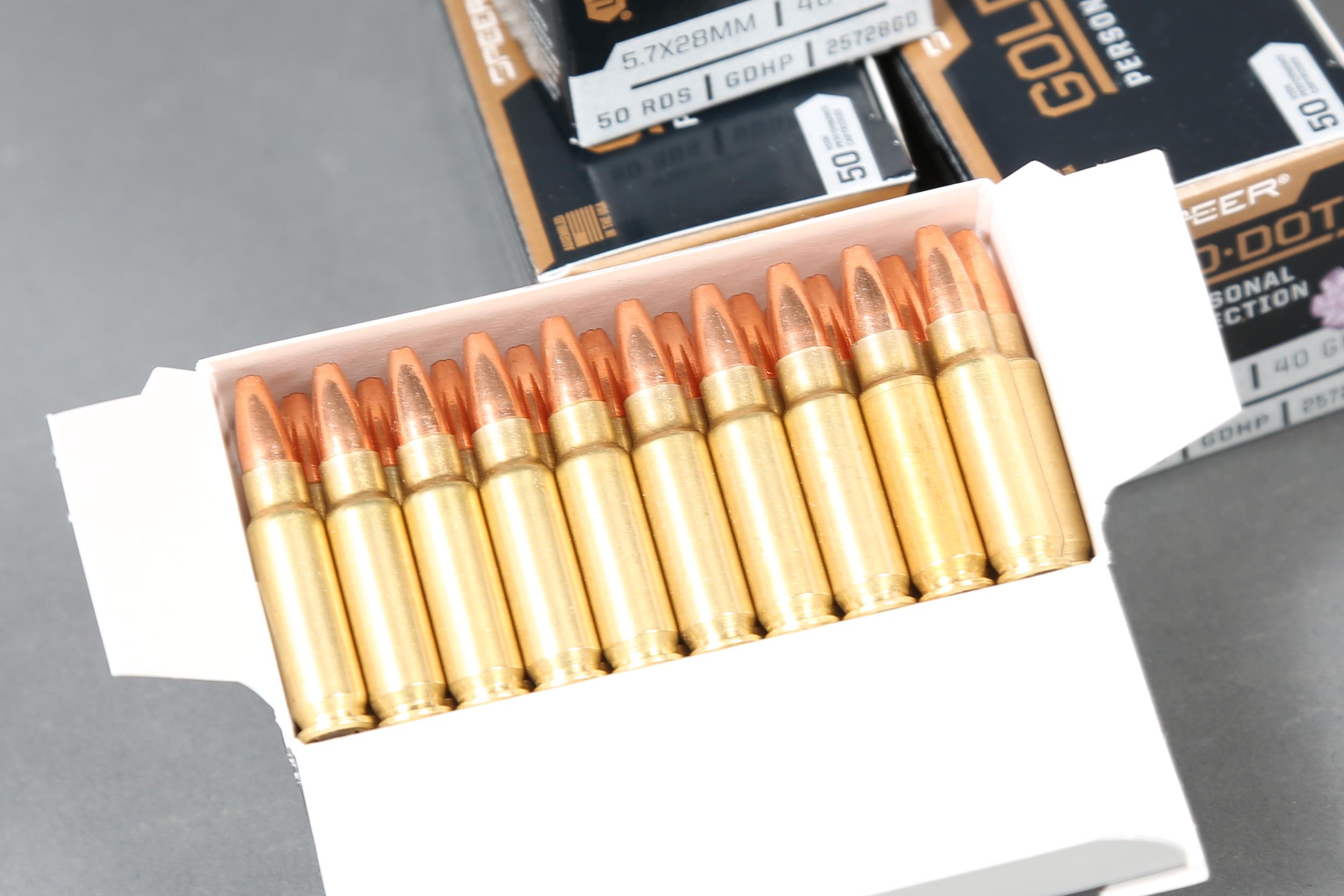 200rds Speer 5.7x28mm ammo