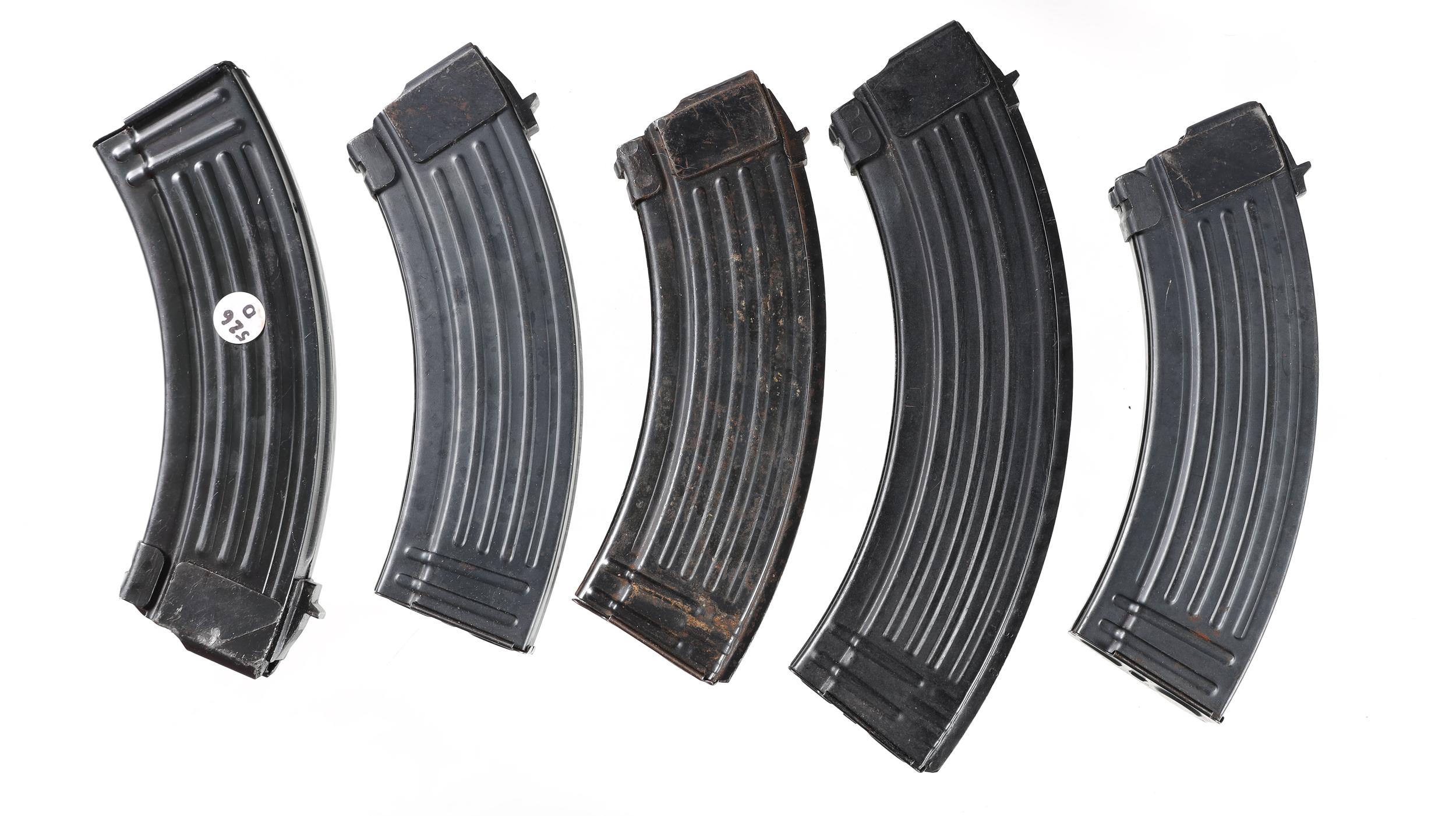 5 AK-47 Magazines