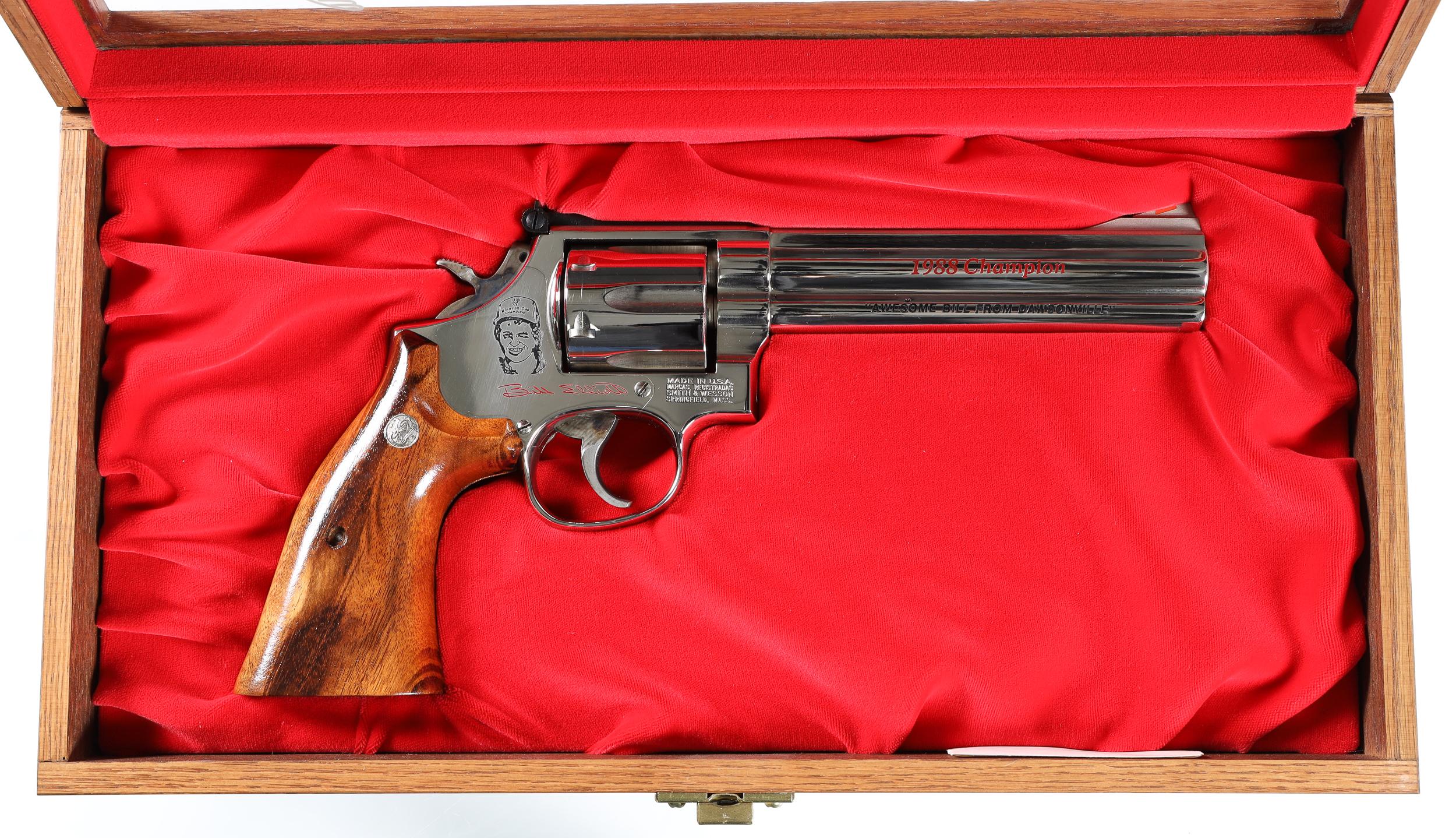 Smith & Wesson 586-3 Bill Elliot Revolver .357 mag