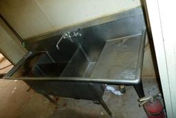 3 Compartment Stainless Steel Sink