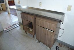 2 Stainless Shelf Tops w/Storage