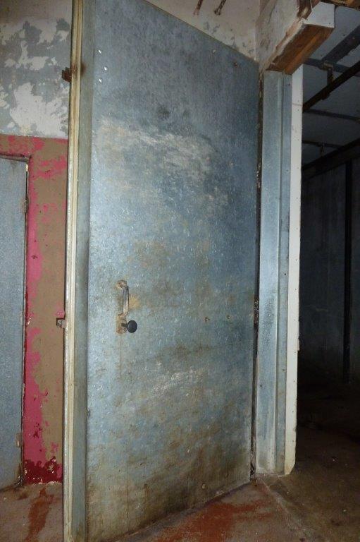 Galvanized Insulated Walk-In Freezer Door