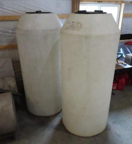 2 Plastic Tanks