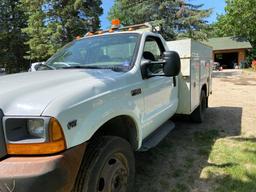 Ford f450 Super Duty utility truck