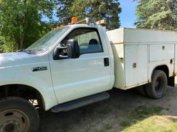 Ford f450 Super Duty utility truck