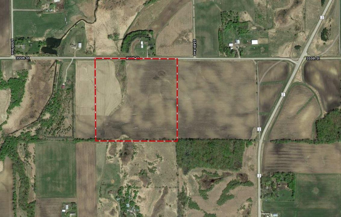 West 40 Acres - xxx 355th St. Watkins MN - Ends 7/22 at 6:15 pm