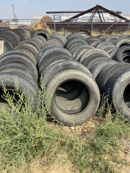 Six rows of light truck tire casings