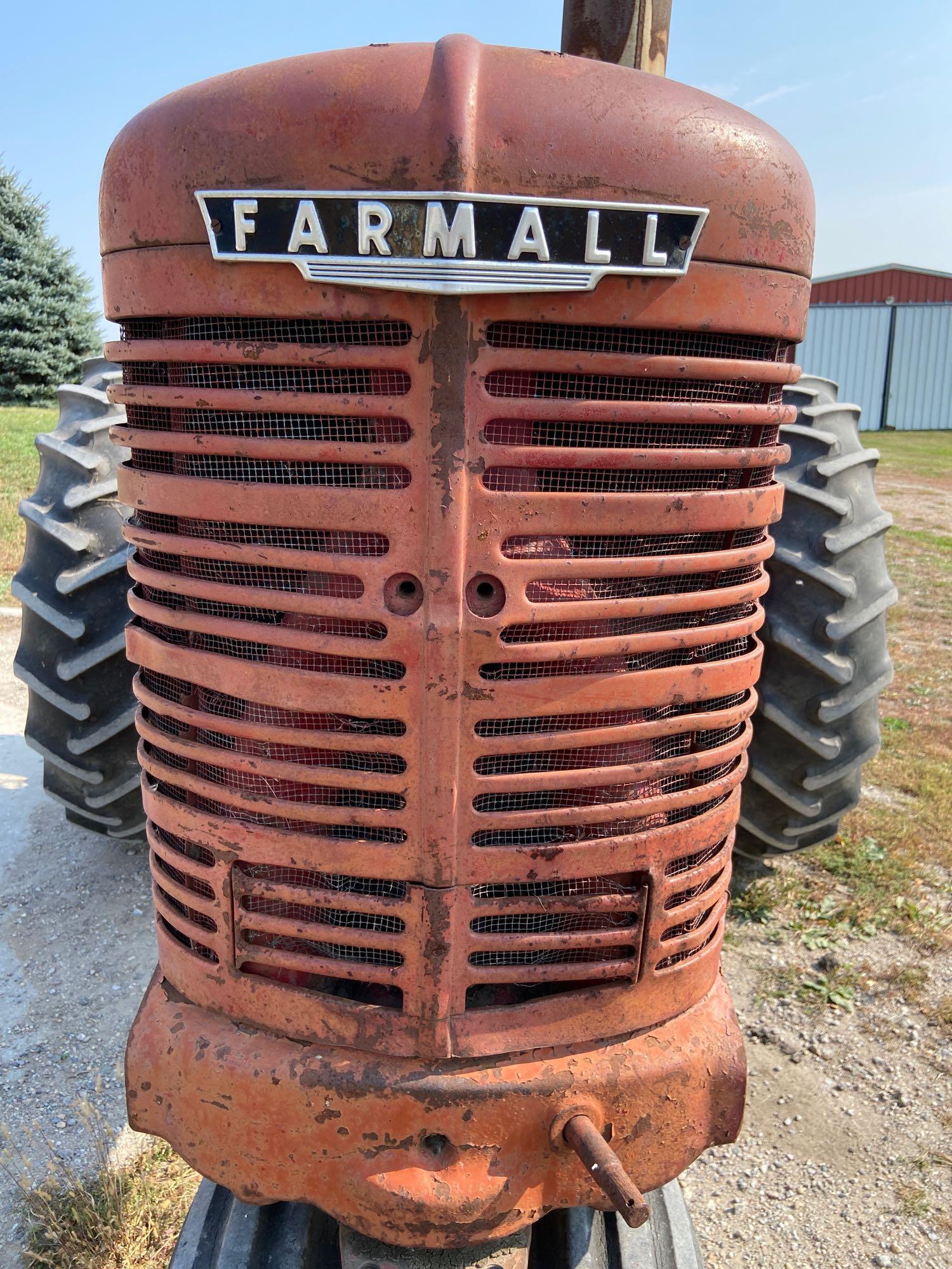 Farmall M tractor