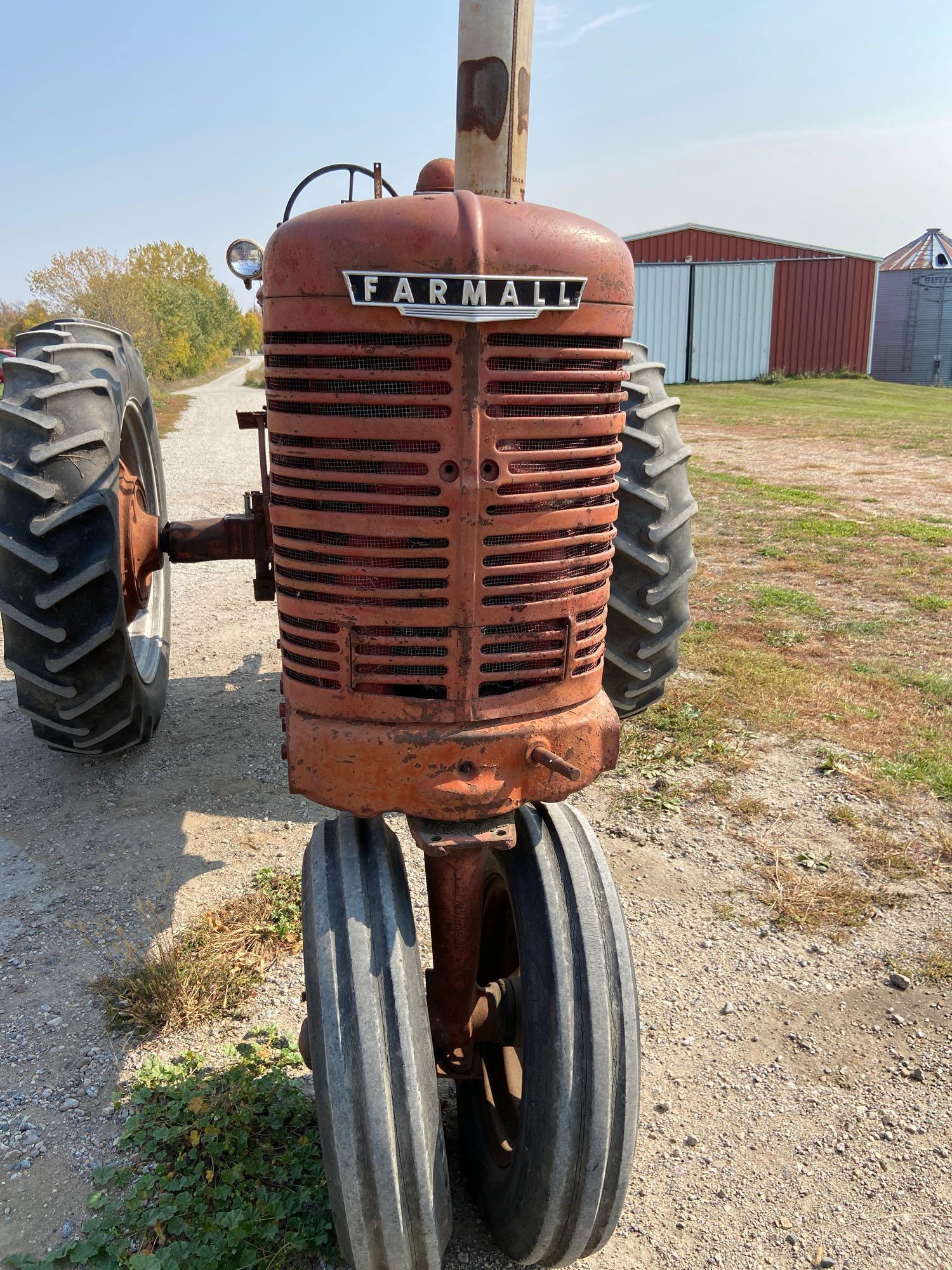 Farmall M tractor