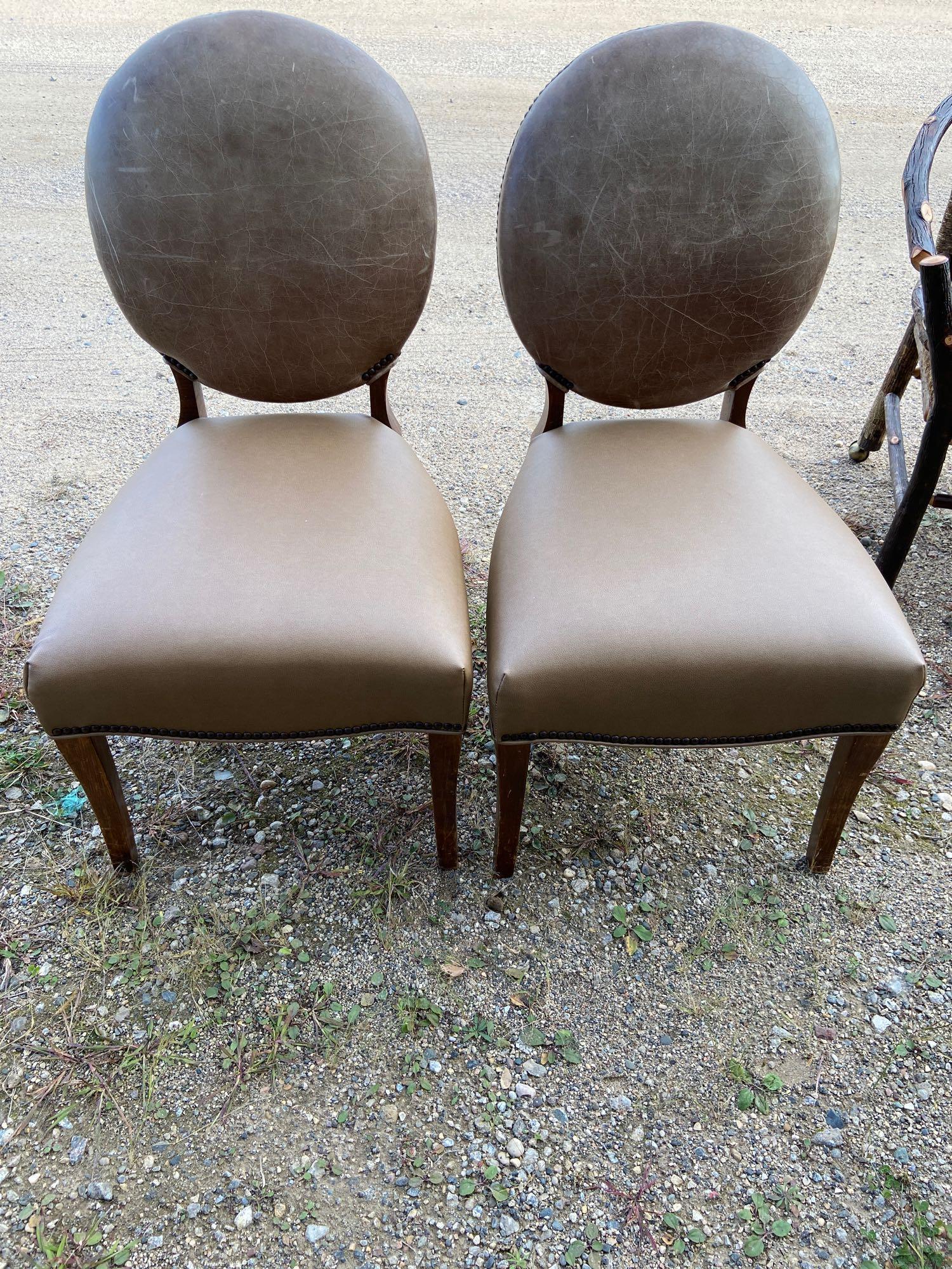 Pair of occasional chairs