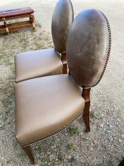 Pair of occasional chairs